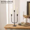 Soporte para velas decorativo, candelabro de tres velas, Vista previa de la imagen del producto 6