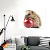ARTland Wandbild, selbstklebend Glücklicher Igel Größe: Produktbild-Vorschau 5