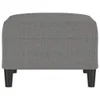 vidaXL Tabouret de pied gris foncé 70x55x41 cm Tissu Voir les images du produit 4