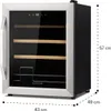 Klarstein Weinkühlschrank, Getränkekühlschrank Schmal, Produktbild-Vorschau 7