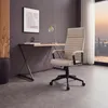 riess-ambiente Bürostuhl LAZIO taupe schwarz Vogue Velours Produktbild-Vorschau 1