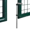 vidaXL Doppeltür-Gartentor 300x150 cm pulverbeschichteter Produktbild-Vorschau 5