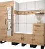 Garderobe ARTIN Set 13 mit gepolsterten Paneelen Industrial Produktbild-Vorschau 1