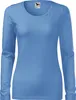 Langärmeliges Baumwoll-T-Shirt für Damen, 95% Baumwolle, 5% Produktbild-Vorschau 4