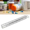 7-dniowe pudełko na leki wykonane z aluminium - Wodoodporny Podgląd zdjęcia produktu 8
