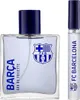 A perfume bottle and a smaller travel-sized spray bottle are displayed side-by-side against a white background. Podgląd zdjęcia produktu