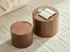 williamspace Holzoptik Beistelltisch-Set aus 2, MDF mit Produktbild-Vorschau 3