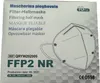 50x FFP2 Atemschutzmasken, Mundschutz, weiß, CE Produktbild-Vorschau 12