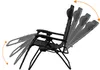 CampFeuer Sonnenliege, Schwarz, Campingliege, Liegestuhl, Produktbild-Vorschau 4