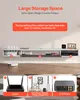 SucceBuy TV-Schrank mit Kabelloch Wandmontage Weiß 180 cm Produktbild-Vorschau 4