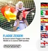 MONZANA® Fahnenmast 6,5m Seilzug Bodenhülse inkl. Produktbild-Vorschau 7