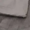 vidaXL Zátěžová deka s potahem šedá 150x200 cm 7 kg Látka Náhled obrázku produktu 4