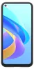A smartphone with a colorful abstract wallpaper on its screen, presented front-on. Produktbild-Vorschau