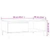 vidaXL Couchtisch Sonoma-Eiche 90x60x35 cm Holzwerkstoff -  Produktbild-Vorschau 10