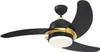 Deckenventilator Simone Schwarz 122 cm mit LED Beleuchtung Produktbild-Vorschau 1