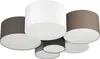 EGLO Deckenlampe Pastore, 6 flammige Textil Deckenleuchte, Produktbild-Vorschau 1