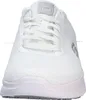 A close-up, front-facing view of a white Skechers work shoe. Produktbild-Vorschau
