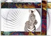 Leinwandbild zebra für kinder bunt 60x40 cm Feeby farbe Produktbild-Vorschau 3
