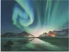 ARTland Wandbild Alu für Innen & Outdoor Auroraborialis - Produktbild-Vorschau 1