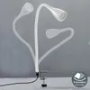 Lampe de lecture LED / luminaire de chevet à pince blanche Voir les images du produit 4