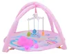 Johntoy Puppen Spielmatte Baby Rose - rosa Spielmatte für Produktbild-Vorschau 2