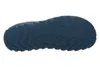 The sole of a blue sneaker is shown against a white background. Produktbild-Vorschau