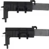 Two black carbon brush holders with gray carbon brushes. Produktbild-Vorschau