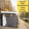 Laptop-Tasche "Florenz", bis 34 cm (13,3"), Schwarz/Grau Produktbild-Vorschau 5