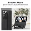 Schutzhülle für Samsung Galaxy Z Fold4 5G Ledertaschen mit Produktbild-Vorschau 4
