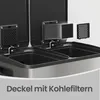 SONGMICS Mülleimer Küche, 2 x 30 Liter, 2 Fächer, Produktbild-Vorschau 6