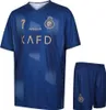 Al-Nassr Fußball Trikot Set Ronaldo Auswärts - Kinder und Produktbild-Vorschau 2