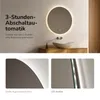 EMKE LED Badspiegel 60 cm Rund Spiegel Badezimmerspiegel Produktbild-Vorschau 5