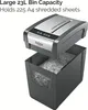 Rexel Momentum X410-SL - Vorzerkleinerer - Kreuzschnitt - 4 Voir les images du produit 18