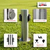 Grafner® Edelstahl Steckdosensäule mit 2 Außensteckdosen Produktbild-Vorschau 2
