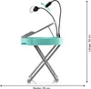MAXXMEE Fußstütze Pediküre Salon Step - mint/weiß Produktbild-Vorschau 6