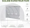 Outsunny fóliový skleník, fóliový skleník, skleník, Náhľad obrázku produktu 6