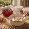 Altom Design Wisienki 3er Emaille Schüssel Set mit Deckel Produktbild-Vorschau 4