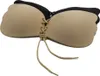 Trägerloser BH Selbstklebend Silikon Push-Up Beige Größe A Produktbild-Vorschau 4