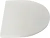 A white toilet seat is shown from a top-down perspective against a white background. Produktbild-Vorschau