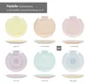 Pastello Set de 6 assiettes colorées grandes assiettes en Voir les images du produit 4
