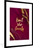 MuchoWow® Gerahmtes Poster Wunderschön - Gold - Rosa - Produktbild-Vorschau 1
