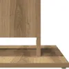 vidaXL Bistro stôl Artisan dub 60x60x75 cm materiál na báze Náhľad obrázku produktu 6