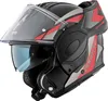 Bogotto FS-X600 Atyr casque pliable, noir mat/gris/rouge, L Voir les images du produit 1