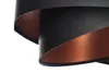 Hängelampe Stoff E27 rund Ø 50 cm H: max. 102 cm in Schwarz Produktbild-Vorschau 5