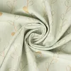 SCHÖNER LEBEN. Kissenhülle Metallic Blätterranken mint gold Produktbild-Vorschau 7