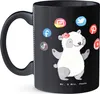 Mr. & Mrs. Panda Kaffeebecher SEO Manager Herz - Schwarz - Produktbild-Vorschau 2