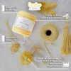 Creative Deco Cotone per Uncinetto 1 Gomitolo 200m Giallo Anteprima dell’immagine prodotto 4