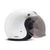 Bubble 3 Buttons Light Smoked Visor für DMD Vintage Helm Produktbild-Vorschau 1