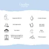 Creative Deco Vernice a Gesso Baby Blu | 1L | Vernice per Anteprima dell’immagine prodotto 4