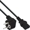 InLine® 16647F Netzkabel, Schutzkontakt gewinkelt auf Vista previa de la imagen del producto 3